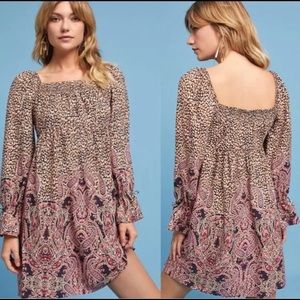 Anthropologie Maeve Milou Mini Dress size XS